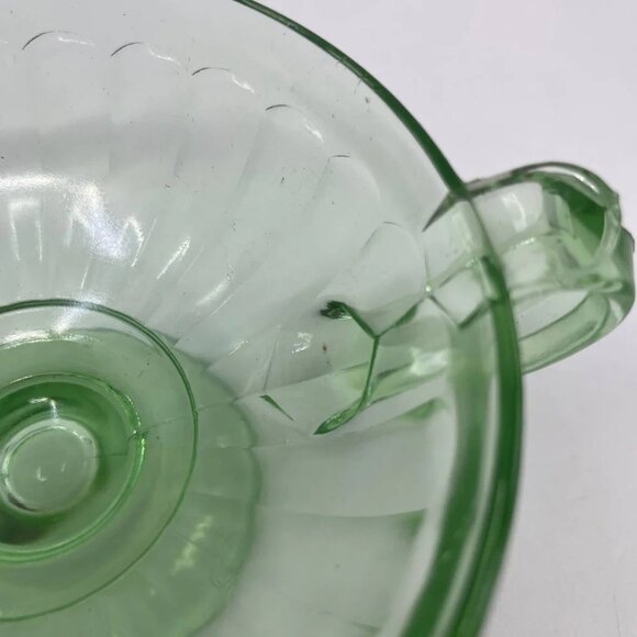 AUNT POLLY US GLASS Co. URANIUM DISH RARE - Picture 4 of 5